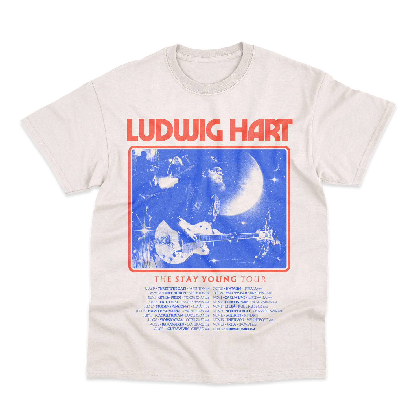 Stay Young T-shirt White