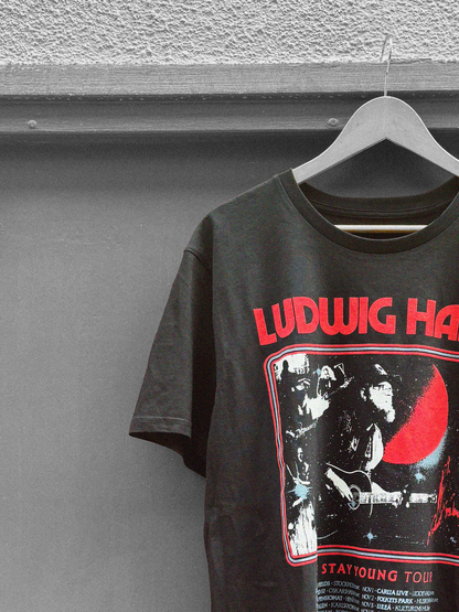 Stay Young T-shirt Black