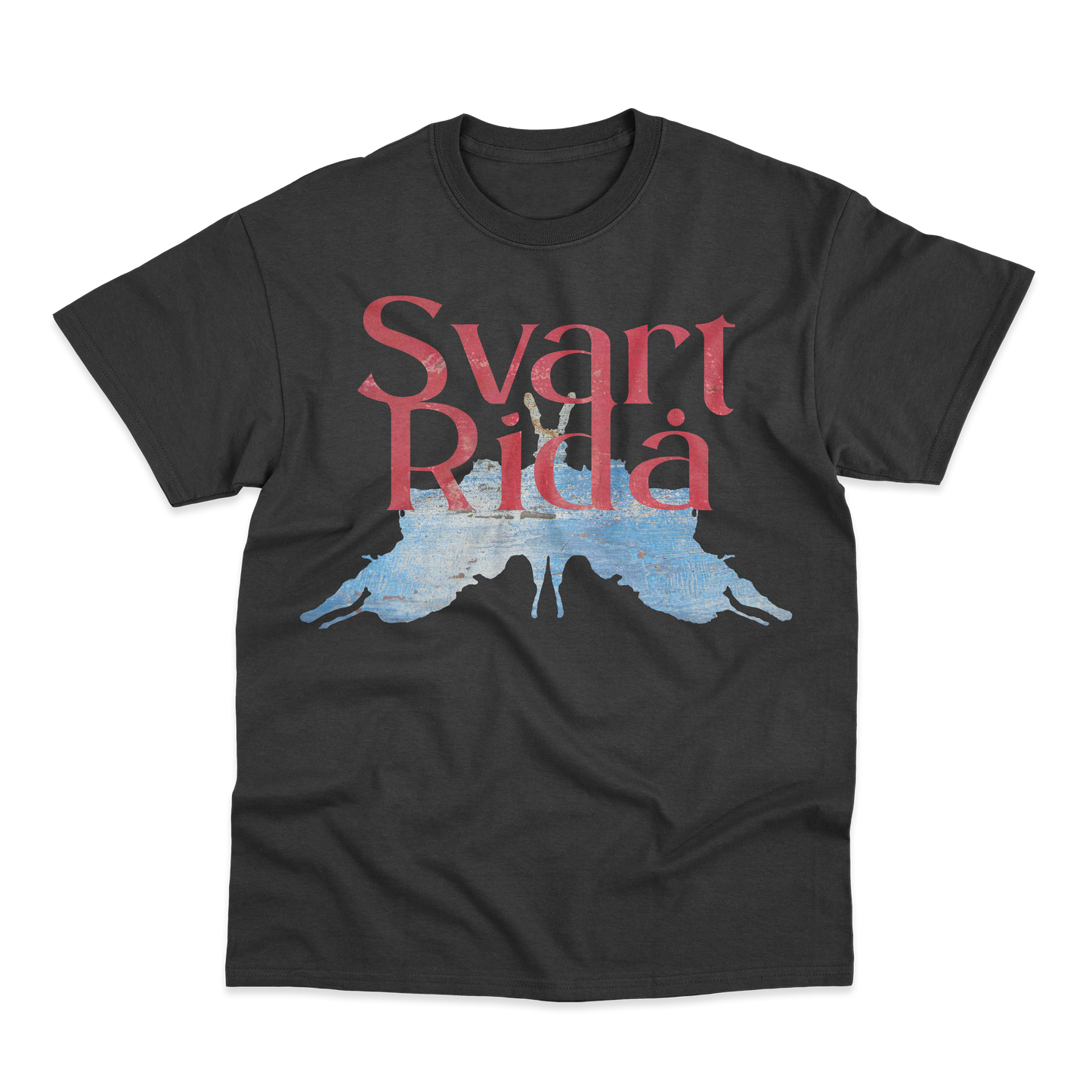 Nattfjäril T-shirt Svart Ridå