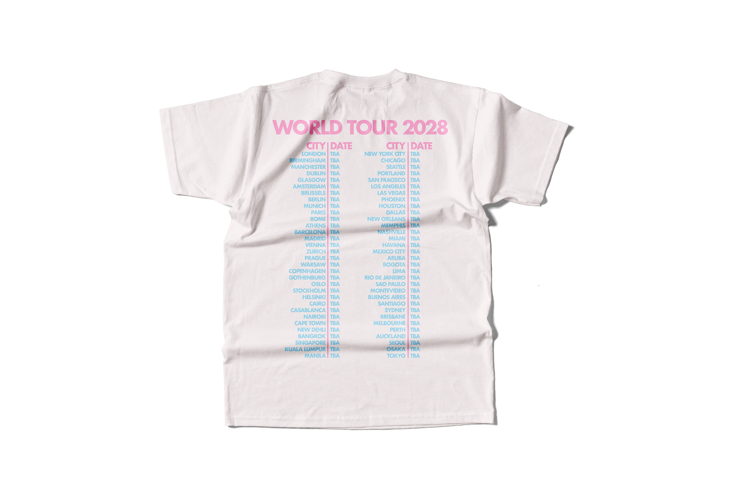 World Tour T-shirt